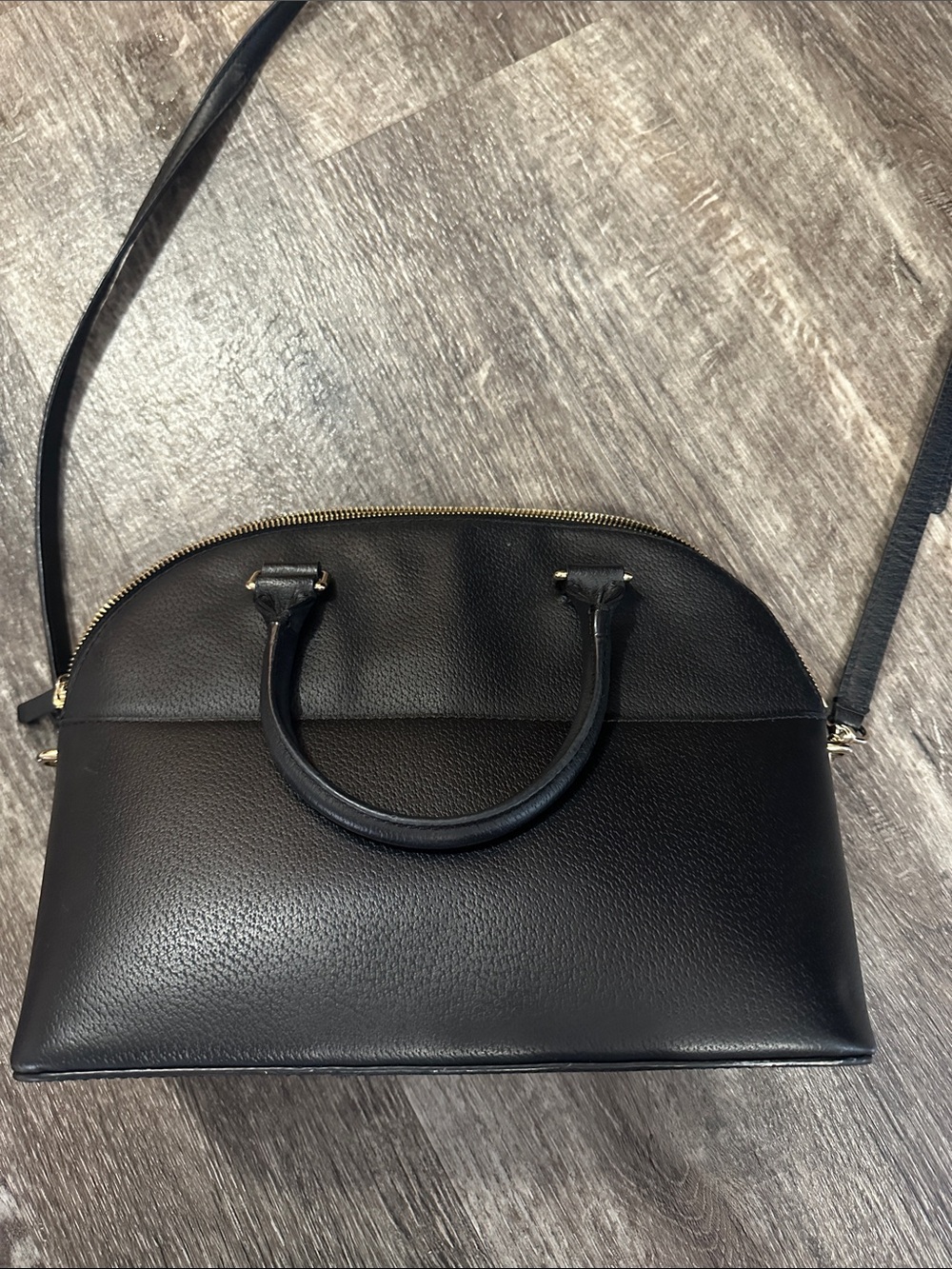 kate spade Black Dome Crossbody Bag with Gold Hardware - Picture 5 of 6